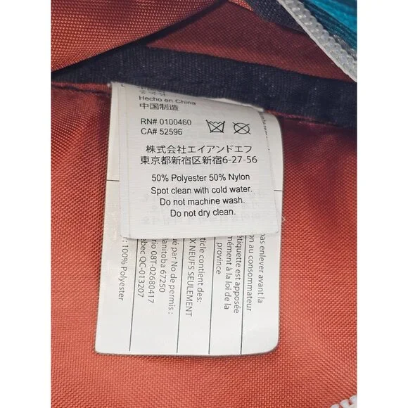 Kavu Women's Rope Cord- Artic Teal Corduroy Sling Backpack Adjustable Strap 2927 - Picture 11 of 14